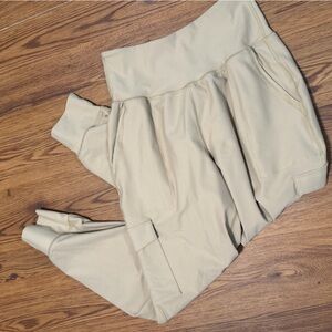 Old Navy Cream Track Pants